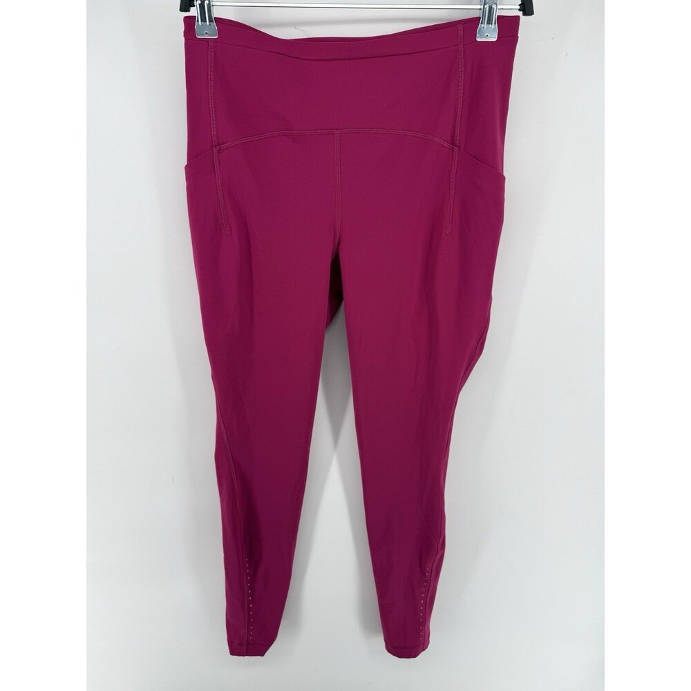 Lululemon Leggings Womens 8 Ripened Raspberry Invigorate High Rise Tight 29” #P
